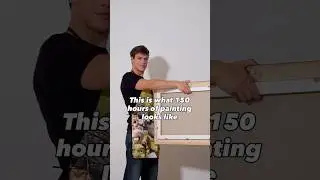 The painting with an insane illusion of depth