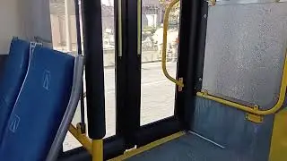 13,576: Dec 10: Blu Phone: RARE: OCTA New Flyer XN60 on Rte 57 turning on Bristol & over yellow line