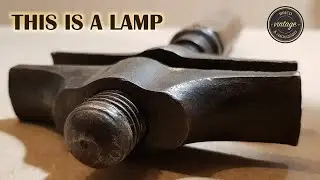 Homemade industrial lamp - Lampe industrielle clé anglaise