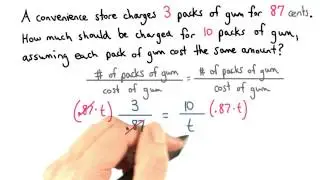 Convenience Store Proportions - Visualizing Algebra