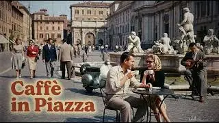 Caff&egrave; in Piazza | Original 1960s Italian Pop Style Music