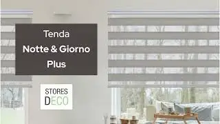 STORESDECO | Tende a rullo per interni Giorno e Notte Premium cassonetto