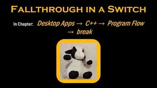 C++: Fallthrough in a Switch