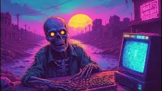 NEON NECROPOLIS V2// Dark Synthwave & Cyberpunk Visualizer