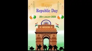 26 January Republic Day Special | Photoshop Image Creation Tutorial