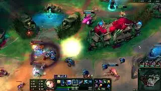 Nexus Blitz - LoL - Lux GamePlay - Lost Game