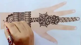 🌸 Arabic Bridal Mehndi 2025 &ndash; Easy Design for a Royal Wedding Look| Henna Design for Modern Brides 🌸