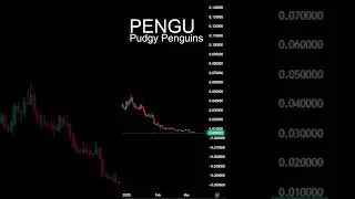 PENGU Crypto Pudgy Penguins Price Chart
