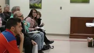 Village Parking Law Discussion During Public Comment at 12/20/17 Lowville Trustee Meeting