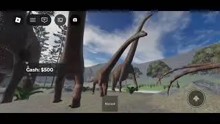 Roblox Dinosaur world mobile museum