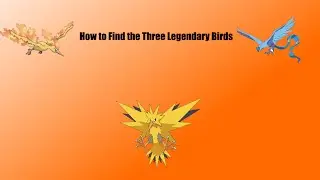 How to find the Three Legendary Birds | Project Pokemon ROBLOX