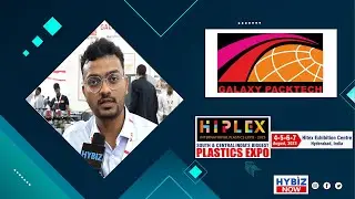 Manufacturers Of Pouch & Bag Making Machines | Galaxy Packtech | HIPLEX 2023 | Hybiz Now