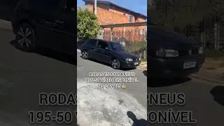 ⚠️G2 COM RODAS TREVO ARO 15 COM PNEUS 195-50 COM PROTE&Ccedil;&Atilde;O DE BORDA.