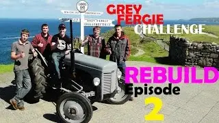 Grey Fergie Challenge - Tractor Rebuild - Episode 2 - Nothing Left!