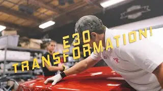 WRAPPING A E30 AT THROTL (BIG TRANSFORMATION)
