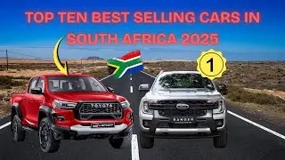 Top 10 Best Selling Cars In South Africa For 2025 !