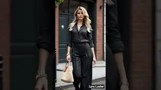 SUMMER LUXE ✨ This Black Linen Set is My Obsession #outfitideas #ootd #womensfashion