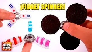 C&oacute;mo hacer 7 Fidget Spinner caseros