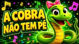 🐍 A COBRA N&Atilde;O TEM P&Eacute;  | Vaval & Bilu  | M&uacute;sica Infantil Divertida   #cobra #musicainfantil #kids