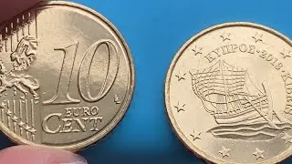 10 euro cent 2013 Cyprus coins