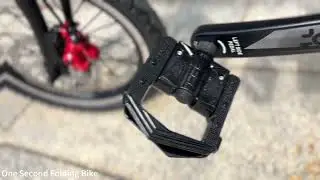 That awkward moment when your &ldquo;portable&rdquo; bike isn&rsquo;t. 🚲😬 #automobile