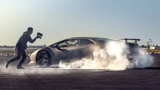 DRIFTING A LAMBORGHINI IS AWESOME! I HURACAN LP 580-2 I VLOG 276