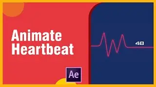 How To Create And Animate Heartbeat In After Effects - After Effects Tutorial (No Plugins)