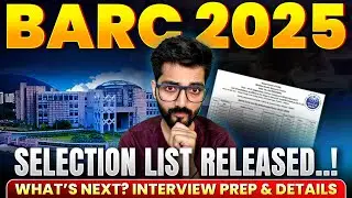 BARC Chemistry Result 2025 Out! | BARC OCES | What's Next?