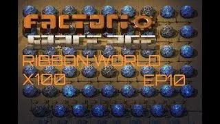 Factorio Ribbon World x100 - EP10 - Nuevo setup de ciencia