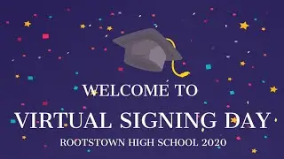 Rootstown High School:  Virtual Signing Day 2020