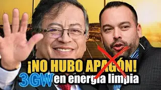 🛑 &iexcl;NO HUBO APAG&Oacute;N! Colombia rompe r&eacute;cord con 3GW de energ&iacute;a limpia 👇