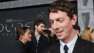 Exclusive DUNE: PROPHECY with Edward Davis red carpet interview by Janet R. Nepales