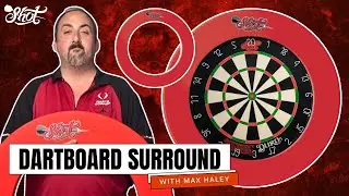 SHOT ONE PIECE DARTBOARD SURROUND REVIEW WITH MAX HALEY