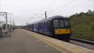 ROG Orion 768001 + 319373 speed through Milton Keynes Central with tones 08/10/21