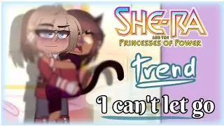 I can't let go!//She-ra and the princesses of power👑⚔//ft.Catradora❤💙//gacha club trend