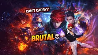 Outnumbered but Still Brutal 😈 | Chou vs Julian, Thamuz & Hanabi | MLBB