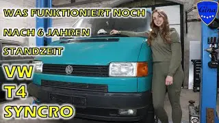 VW BUS T4 SYNCRO 2.5L 🔹 ЧТО ЕЩЕ РАБОТАЕТ ПОСЛЕ 6 ЛЕТ ПАРКОВКИ 🔹 ПРОВЕРКА BULLI ДЛЯ TÜV