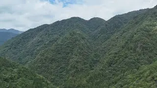 島根県益田市匹見町 裏匹見狭 長淵 drone view13