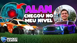 EIS QUE O ALANZOKA CHEGOU NO MEU NÍVEL NO ROCKET LEAGUE...