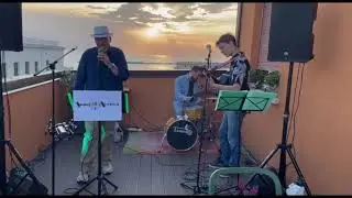 MOONDANCE @7th Rooftop Hotello - Cover by Swing eXcetera