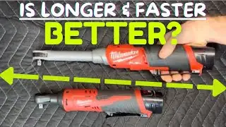 Extended High-Speed Milwaukee M12 Ratchet VS Original