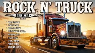 Rock N Truck Playlist - Full-Throttle Guitars & Rolling Steel | Drive It Loud – Rock Country Journey