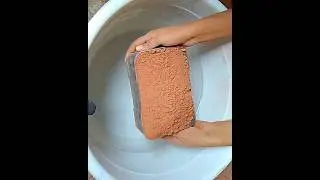 New Texture Gritty Red Dirt Pouring #pouring #asmr #reddirt #gritty #ytshorts