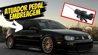 COMO TROCAR O ATUADOR DE EMBREAGEM LADO PEDAL DO GOLF Mk4/ MK4.5 / AUDI A3