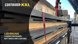 CONTAINER XXL - Lagercontainer Anlieferung Entladung