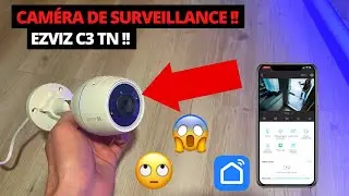 TEST EZVIZ C3 TN 😱 !! LA MEILLEURE CAMERA DE SURVEILLANCE EXTERIEURE ?!! REVIEW DE LA EZVIZ + TUTO !