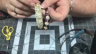 Leather Cup Chain Bracelet