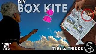 Tips & Tricks to fly a Kite | DIY Box Kite