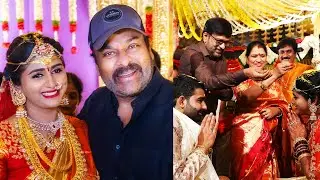 Raghu Kunche daughter Raga kunche wedding moments | Chiranjeevi | Film Jalsa