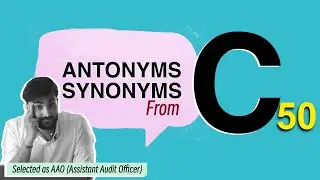 SYNONYMS & ANTONYMS Black Book 